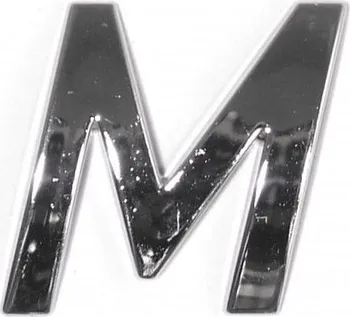 Samolepicí dekorace na vozidlo Znak M samolepící PLASTIC