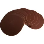 Scheppach sada brusných papíru pr. 150mm zrnitost 80 (10 ks)