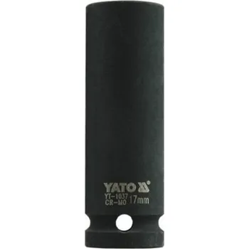 Nástavec 1/2" rázový šestihranný hluboký 17mm CrMo Yato YT-1037