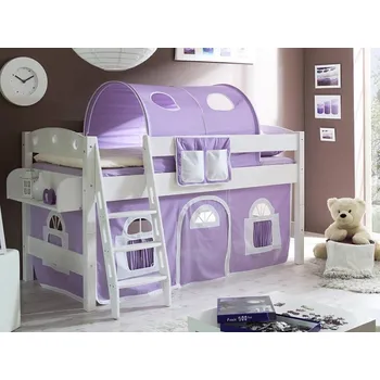 Postel Zvýšená postel jednolůžko KENNY bílá