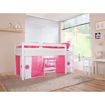 Domeček pro panenku LÁTKOVÝ DOMEČEK pink/sonne