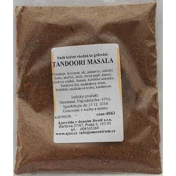 Koření Ájurvéda v denním životě TANDOORI MASALA 50g