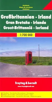 Velká Británie, Irsko automapa