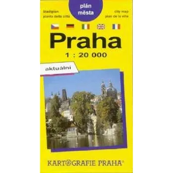 Praha 1:20T plán města