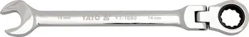 Klíč Klíč očkoplochý ráčnový 18 mm s kloubem Yato YT-1684