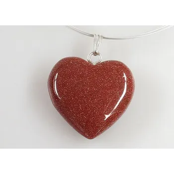 Srdíčko aventurín zlatý