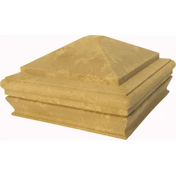 WPC vrchní kryt na svislé sloupky Nextwood, odstíny olše - třešeň - dub - wenge • 163x163x87 mm Odstín: dub