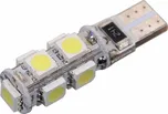 Žárovka 9 SMD LED 12V T10 s rezistorem…