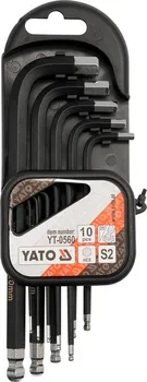 Klíč Klíč imbusový sada 1.27 - 10 mm CrV 10 ks Yato YT-0560