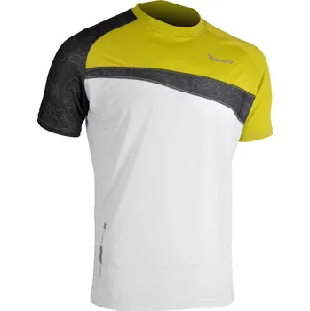 Pánské tričko Tričko Silvini COLI MD470 Pánské White Green Velikost: XXL