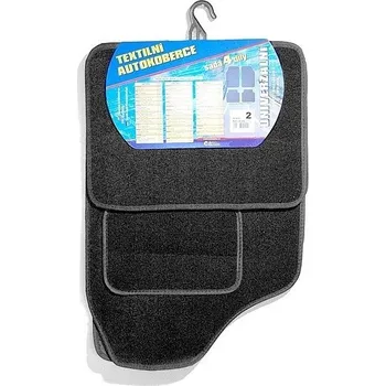 Autodoplněk Koberce textilní UNI 4ks vel.2. černé