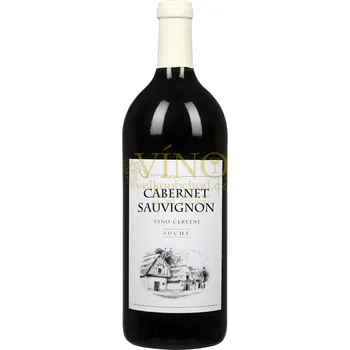 Víno Livi Dubňany Cabernet Sauvignon odrůdové 1,00 L suché makedonské červené víno