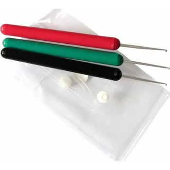 Kosmetika Sada háčků na melír Duko 1137 - 0,75, 1, 1,25 mm, 3 ks