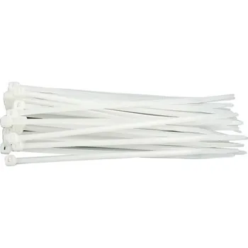 Stahovací páska Vorel TO-73896 4,8 x 370 mm 100 ks bílé