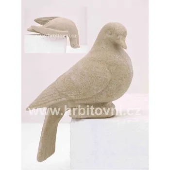 Smuteční dekorace Holubičky na hrob pár