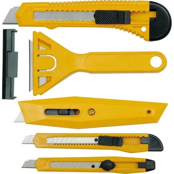 Pracovní nůž TOYA sada nožů řezacích 5 ks