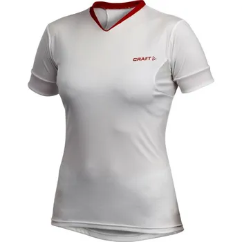 cyklistický dres Dres Craft ACTIVE BASIC 2900 White Velikost: S