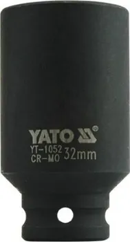 Gola hlavice Nástavec 1/2" rázový šestihranný hluboký 32mm CrMo Yato YT-1052