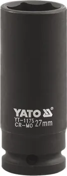Gola hlavice Yato nástavec šestihranný hluboký CrMo YT-1178