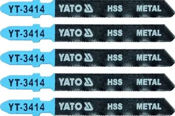 Pilový plátek List pilový do přímočaré pily na kov typ T 32TPI sada 5 ks Yato YT-3414