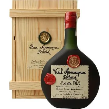 Brandy ARMAGNAC DELORD MILLÉSIMÉS 1949 40% 0,7 (Dřevěný obal)
