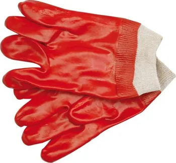 Pracovní rukavice Rukavice pracovní gumové s bavl.nápletem 10,5"