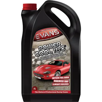 Nemrznoucí směs do chladiče Chladící kapalina EVANS POWER COOL 180° 5 LITRŮ (Chladící kapalina pro sportovní a závodní automobily)