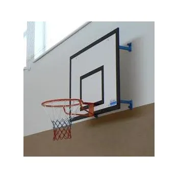 Basketbalový koš Konstrukce pro cvičný basketbal DOR-SPORT pro desku 1200 x 900 mm, vysazení 300-950 mm