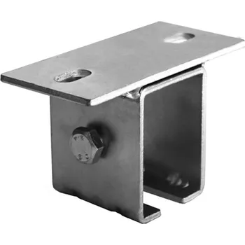 Pohon brány Horní držák závěsné dráhy 57x67mm - zinkovaný