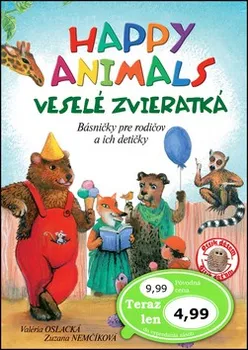 Happy Animals - Veselé zvieratká - Valéria Oslacká, Zuzana Nemčíková