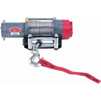 lanový naviják Elektrický lanový naviják pro ATV COMEUP CUB 4 12V STD, 4000LBS, ocelové lano (Naviják na čtyřkolku, tažná síla 4000 lbs (1800 kg))