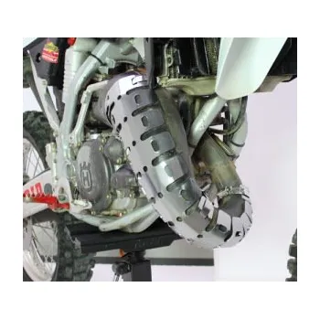 Výfuk pro motocykl Kryt kolena výfuku DRC EX-Pipe Guard 2t Universal (Doplňky DRC)