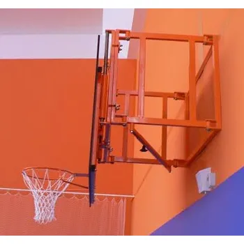 Basketbalový koš Konstrukce pro cvičný basketbal DOR-SPORT pro desku 1800 x 1050 (1200) mm, otočná, vysazení 300-950