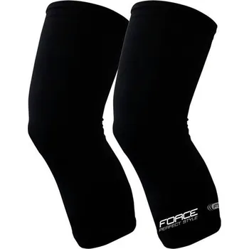 Cyklistické návleky FORCE Term Velikost XL, černá barva