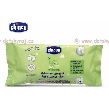 Dětský vlhčený ubrousek Chicco Ubrousky čistící 16ks