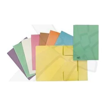 Mapa tříklopá H, A4, oranžová, Hit Office, eko, cena za 1ks, 10ks