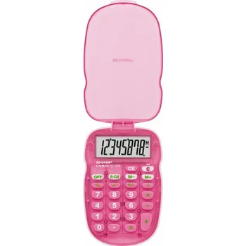 Kalkulačka Kalkulačka SHARP EL-S10B Kalkulačka SHARP EL-S10B - Růžová