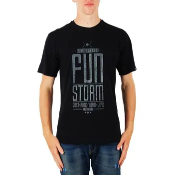 Pánské tričko Triko Funstorm Degol černé