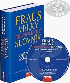 Slovník FRAUS komplet Velký ekonomický slovník AČ-ČA (kniha + CD-ROM)