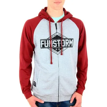 Pánská mikina Recenze Mikina Funstorm Denoco šedá