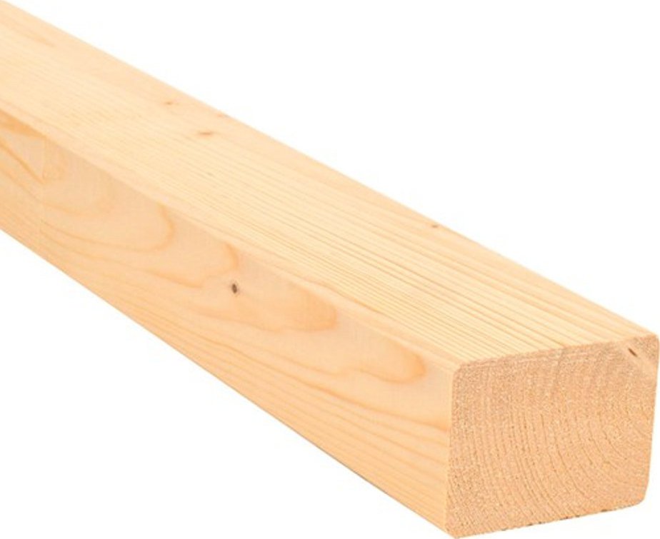 Čtyřstranně hoblovaný KVH hranol 80 x 80 mm NSi - sušený, lepený