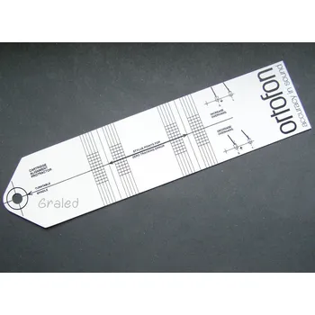 Příslušenství pro gramofon Nastavovací šablona Ortofon pro gramofony