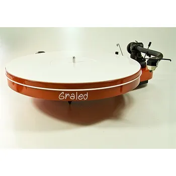 Audio Bílá plastová podložka Analogis na talíř gramofonu