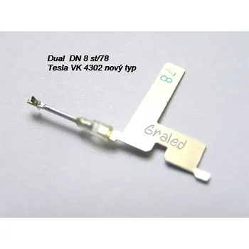 Příslušenství pro gramofon Gramo hrot DN 8 st/78 VK4302 nový Tesla