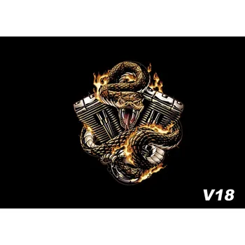 Tuning Vlaječka V18 motor velikost: 38x28 cm