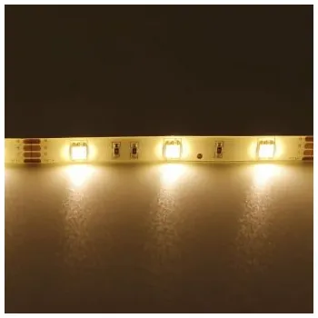 LED páska LED pásek teplá bílá, SMD 5050, 60ks/m 14,4W, 60LED/m - nevodotěsný 1m