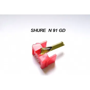 Příslušenství pro gramofon Gramo hrot N 91 GD Shure