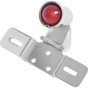 Osvětlení pro motocykl Zadní světlo Shotgun 2 barva: chrom