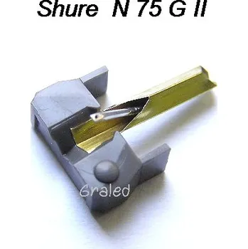 Příslušenství pro gramofon Gramo hrot N 75 G II Shure