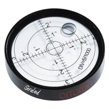 Hi-Fi komponenty Vodováha Luxlevel Black Tonar se zaměřovacím křížem